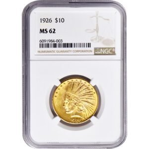 1926 gold indian head coin