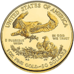 1 oz Gold American Eagle Coin, Old Style (Dates Our Choice)
