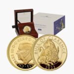 2023 The Royal Tudor Beasts 1 oz Uk Gold Bullion Coin The Bull of Clarence 