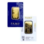 PAMP Fortuna 1 oz Gold Bar In Assay