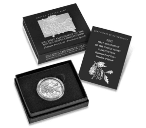 2022 Platinum 1oz Proof Coin