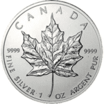 1 oz Canadian Silver Maple Leaf