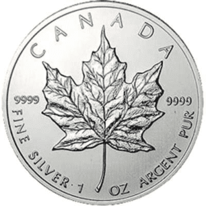 1 oz Canadian Silver Maple Leaf