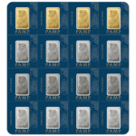 gold silver platinum Palladium