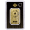 Royal Canadian Mint Logo 1 oz Gold Bar GEM BU In Assay( New 2023)