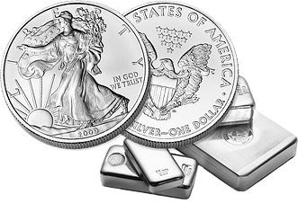 Platinum coins and bars