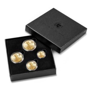 4-coin proof gold American eagle set