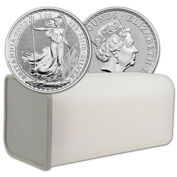 great 2023 Silver Britannia £2 - 1 oz - BU