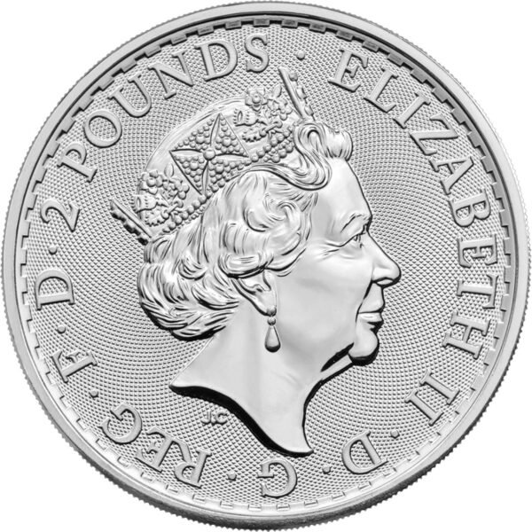 2023 Great Britain Silver Britannia £2 - 1 oz - BU