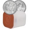 2023 canadian maple leaf silver coin £2 - 1 oz - BU