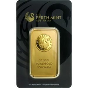 100 Gram Perth Mint Gold Bar