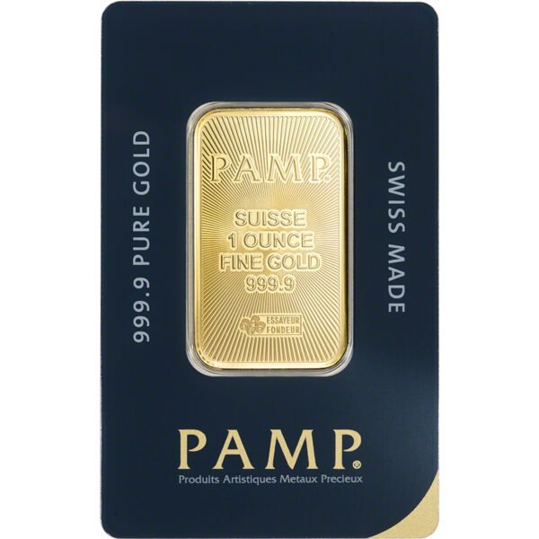 1oz PAMP Suisse Gold Bar