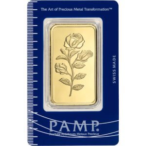 100 gram PAMP Gold Bar Rosa