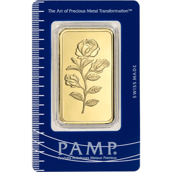 100 gram PAMP Gold Bar Rosa