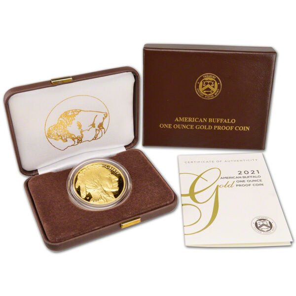 american 2021 Gold Buffalo coin