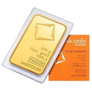 250 GRAM GOLD BAR