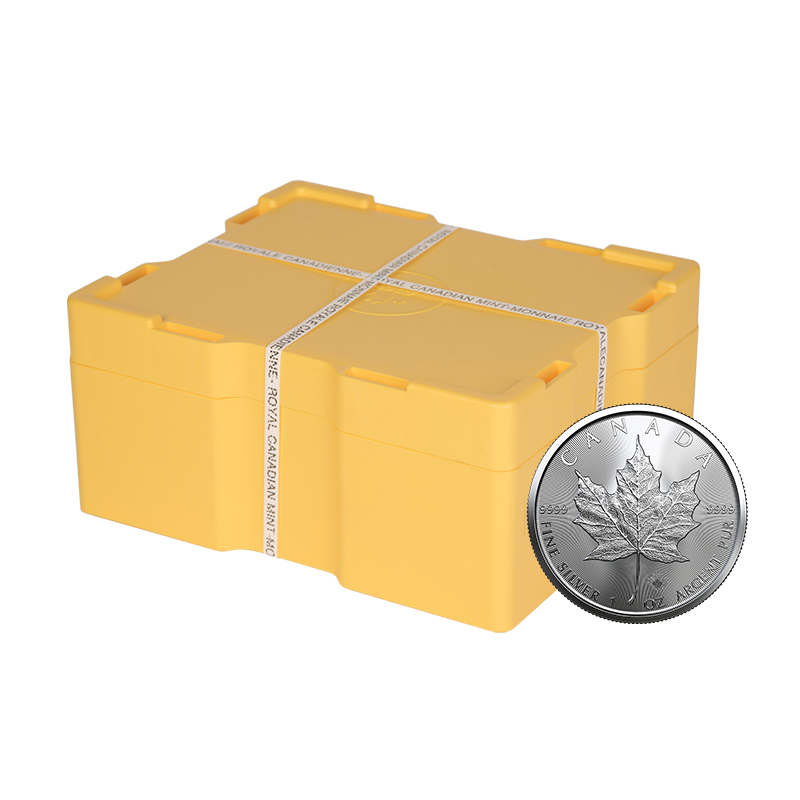 1oz 2023 Monster Box Silver Maple Leaf (500 Coins) | US BULLION ESTATE
