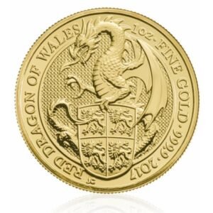 Queen’s Beasts 2017 Red Dragon 1 oz Gold Coin .9999 Fine Gold