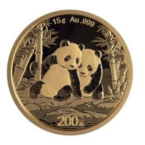 15g China Panda Gold Coin 2026