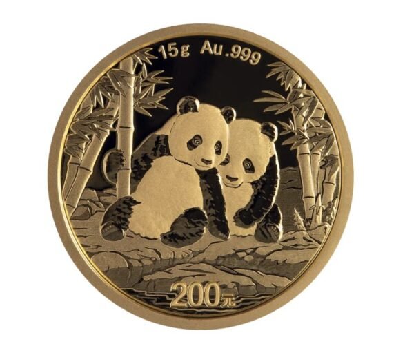 15g China Panda Gold Coin 2026