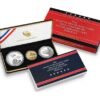U.S. Marine Corps 250th Anniversary 2025 Three-Coin Proof Set full display