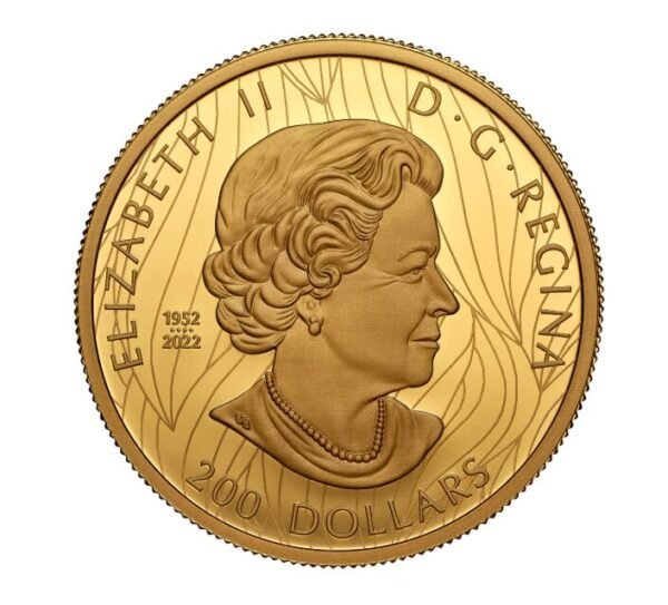 2023 $200 The Striking Bald Eagle Pure Gold Coin