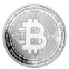 1 oz Bitcoin Silver Coin – Pure .999 Fine Silver | Modern Crypto-Themed Collectible