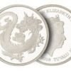 Tuvalu 1 Oz Rhodium coin Year 2019