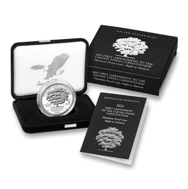 2025-W 1 oz Proof American Platinum Eagle Coin