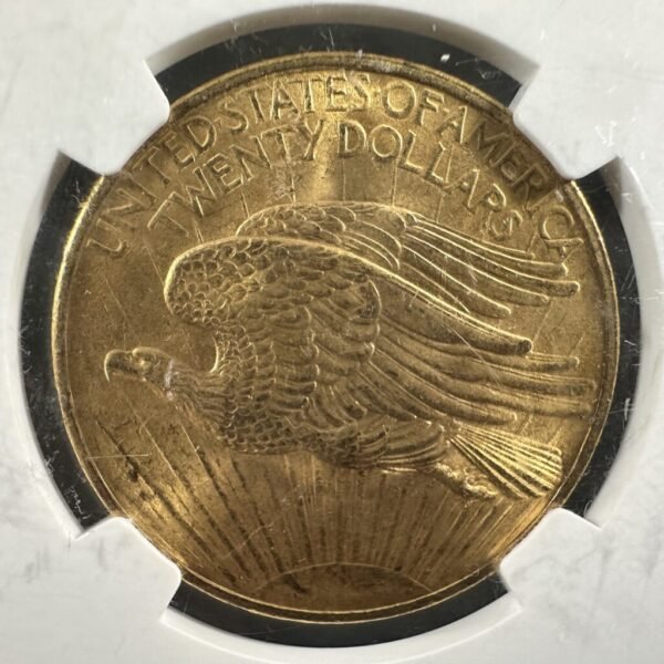 1908 $20 Saint-Gaudens Double Eagle